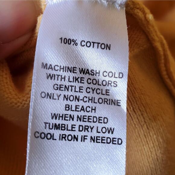 Chadwick's Cardigan Womens Size PM Soft Yellow Retro Button 50s 60s Cotton Sz M - Picture 8 of 8